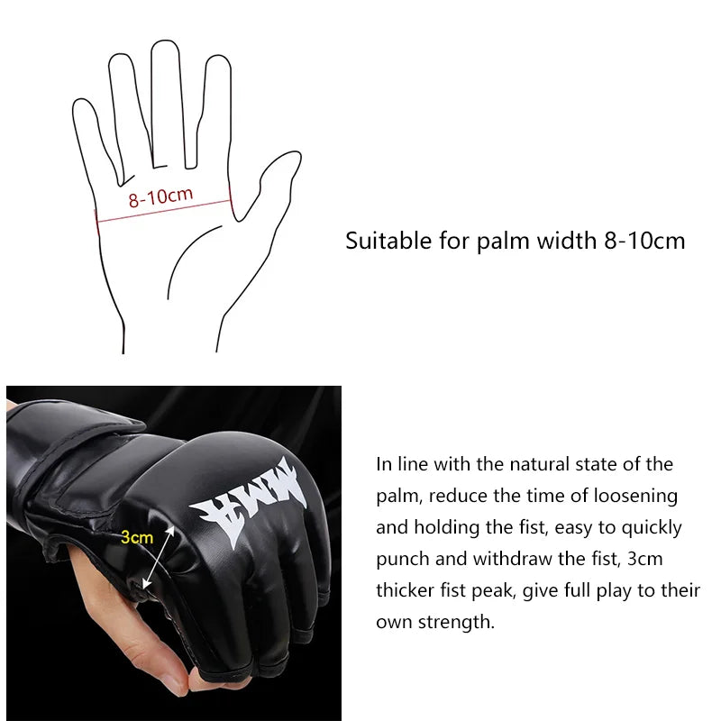 Fits palm width 8-10 cm