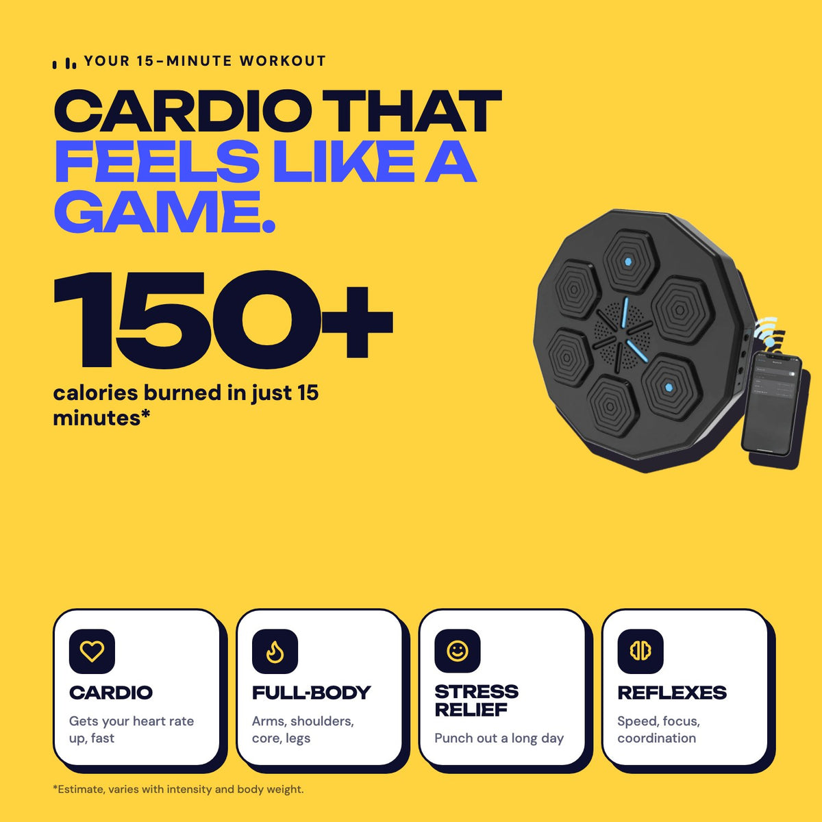 Benefits of a 15-minute music boxing workout